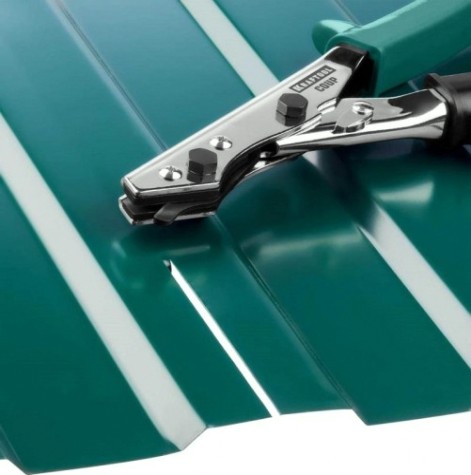 Ножницы по металлу KRAFTOOL Cr-Mo coup для реза листа без повреждений [23274]