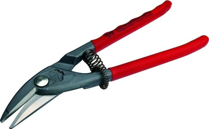 Ножницы по металлу NWS 061L-12-250 "Фигурные", фигурный рез малого радиуса