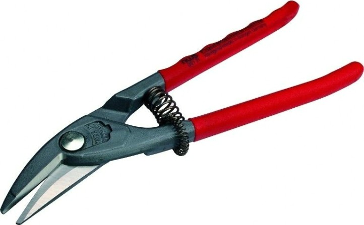 Ножницы по металлу NWS 061R-12-250 "Фигурные", фигурный рез малого радиуса