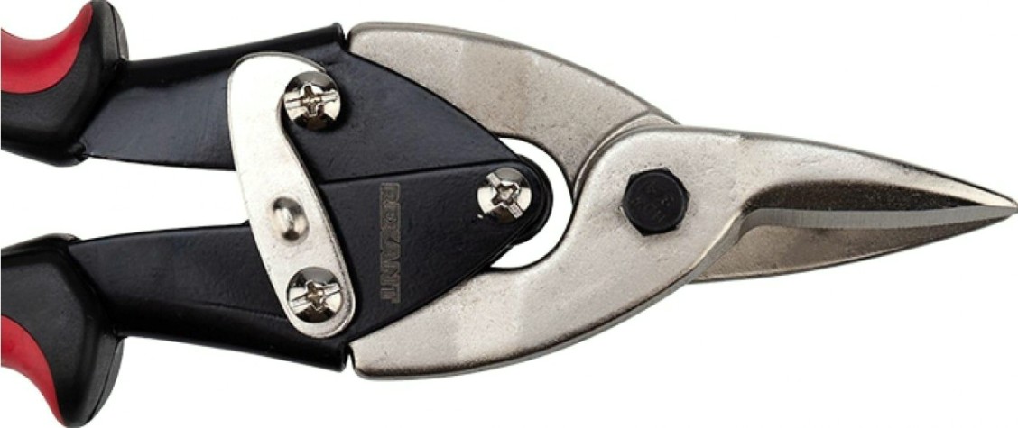 Ножницы по металлу REXANT 12-4630 прямые 260 мм, двухкомпонентные рукоятки