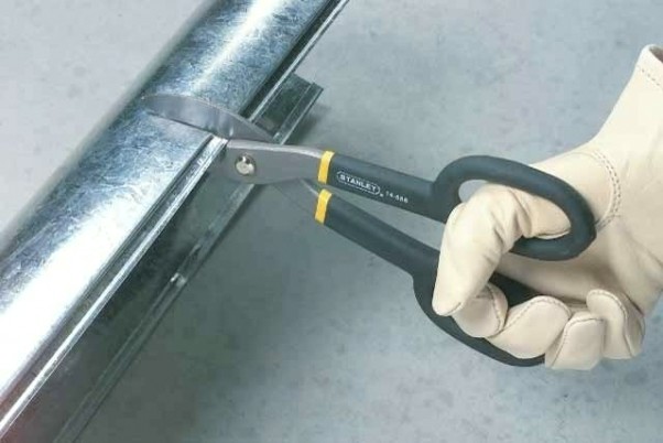 Ножницы по металлу STANLEY "MaxSteel" прямые 2-14-556 [2-14-556]