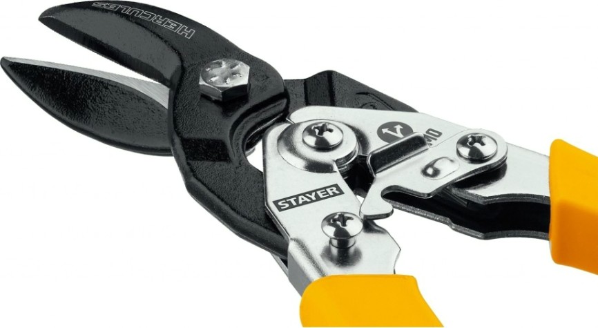 Ножницы по металлу STAYER HERCULES прямые, cr-mo, 250 мм, серия professional [2321]