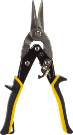 Ножницы по металлу STAYER MASTER прямые, cr-v, 250 мм [23055-S]