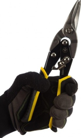 Ножницы по металлу STAYER MASTER прямые, cr-v, 250 мм [23055-S]