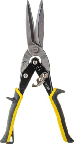 Ножницы по металлу STAYER MASTER прямые удлиненные, cr-v, 290 мм [23055-29]