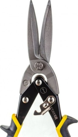 Ножницы по металлу STAYER MASTER прямые удлиненные, cr-v, 290 мм [23055-29]