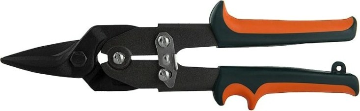 Ножницы по металлу Sturm 1074-02-01 двухрычажные, прямой рез