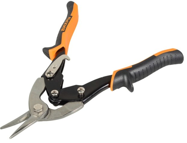 Ножницы по металлу ВИХРЬ 250 мм., правый рез двухкомпонентные рукоятки [73/10/8/2]