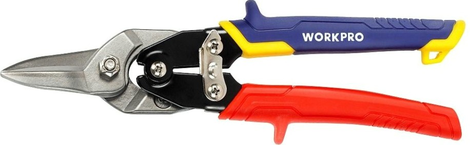 Ножницы по металлу WORKPRO WP214021 проф авиационные 250мм прямые Ножницы по металлу WORKPRO WP214021 проф авиационные 250мм прямые