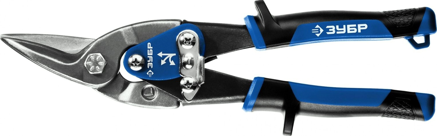 Ножницы по металлу ЗУБР ПРОФЕССИОНАЛ левый рез, 250 мм [23130-OL]