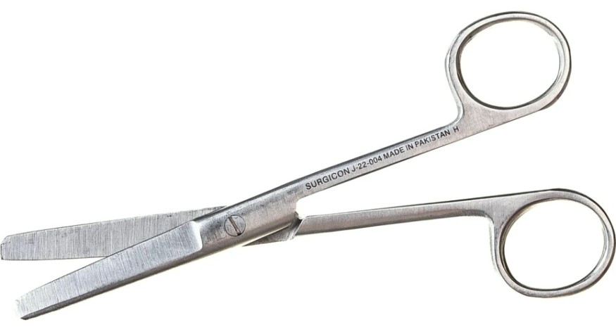 Ножницы REXANT 12-4926-9 тупоконечные прямые 140 мм