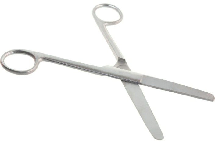 Ножницы REXANT 12-4927-9 тупоконечные прямые 165 мм