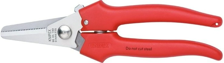 Ножницы технические KNIPEX 190 мм 95 05 190 [KN-9505190]