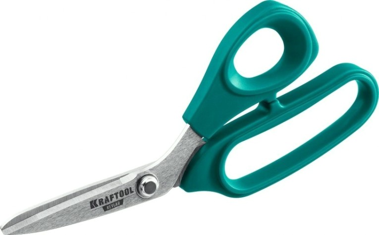 Ножницы технические KRAFTOOL KVLR по кевлару и стекловолокну 205 мм [23207]