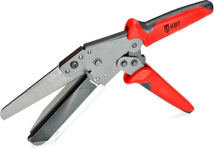 Ножницы технические КВТ НКК-110 для резки коробов и кабель-каналов "пеликан" [79823]