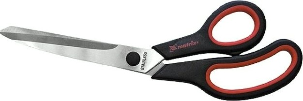 Ножницы технические MATRIX 250 мм хозяйственные, двухкомпонентные рукоятки [79135]