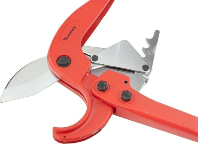 Ножницы технические MATRIX d-63 мм для резки изделий из пвх, универсальные [78418]