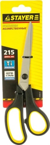 Ножницы технические STAYER MASTER изогнутые, 215мм [40466-21]