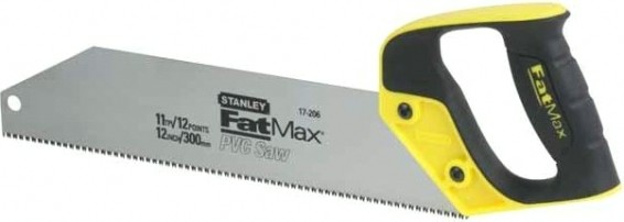 Ножовка для ПВХ STANLEY "FATMAX JET-CUT" 2-17-206 300 мм 11 TPI [2-17-206]