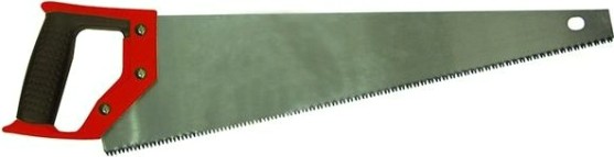Ножовка по дереву Biber Профи 85682 3d заточка средний зуб, обрезин. рукоятка 450мм [Тов-080824]