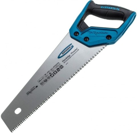 Ножовка по дереву GROSS 24122 PIRANHA, 300 мм, 7 tpi Ножовка по дереву GROSS 24122 PIRANHA, 300 мм, 7 tpi