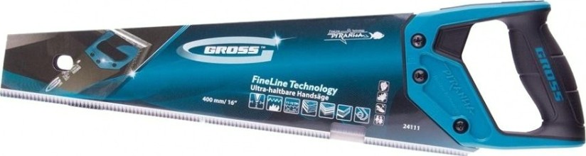 Ножовка по дереву GROSS "Piranha" 400 мм 24111 [24111]