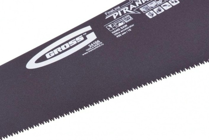 Ножовка по дереву GROSS "Piranha" 450 мм 24106 [24106]
