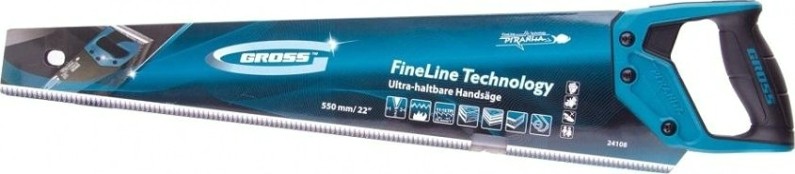 Ножовка по дереву GROSS "Piranha" 550 мм 24108 [24108]