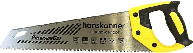 Ножовка по дереву HANSKONNER HK1060-01-4007 400мм, чистый рез Ножовка по дереву HANSKONNER HK1060-01-4007 400мм, чистый рез