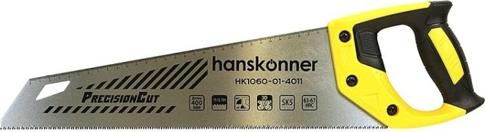 Ножовка по дереву HANSKONNER HK1060-01-4011 400мм, чистый рез Ножовка по дереву HANSKONNER HK1060-01-4011 400мм, чистый рез
