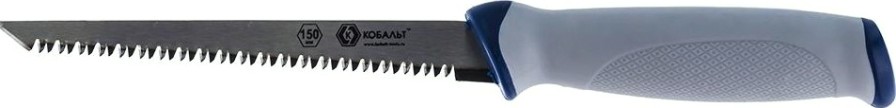 Ножовка по дереву Кобальт 246-210 выкружная мини 150 мм, 8 tpi, закаленный зуб, 3d-з Ножовка по дереву Кобальт 246-210 выкружная мини 150 мм, 8 tpi, закаленный зуб, 3d-з
