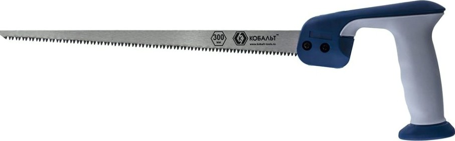 Ножовка по дереву Кобальт 246-227 выкружная 300 мм, 8 tpi, закаленный зуб, 3d-заточк Ножовка по дереву Кобальт 246-227 выкружная 300 мм, 8 tpi, закаленный зуб, 3d-заточк