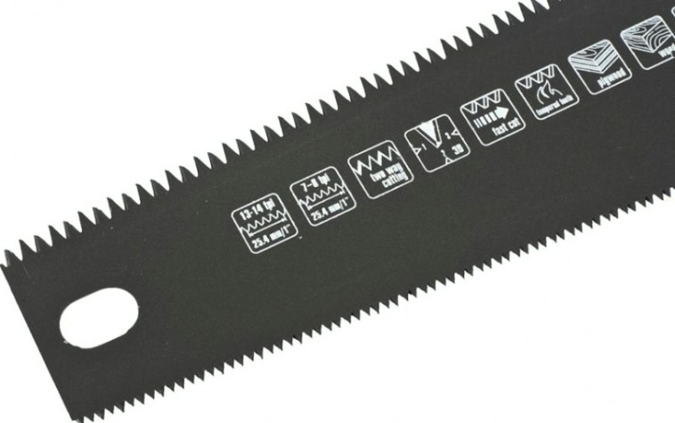 Ножовка по дереву MATRIX universal, 350 мм, зуб-3d/2d, закал. зуб, две рабочие [23570]