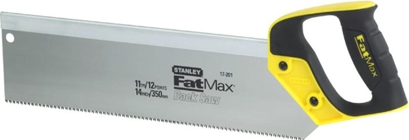 Ножовка по дереву STANLEY 2-17-201 "fatmax jet-cut" с обушком с закаленным зубом 11 х