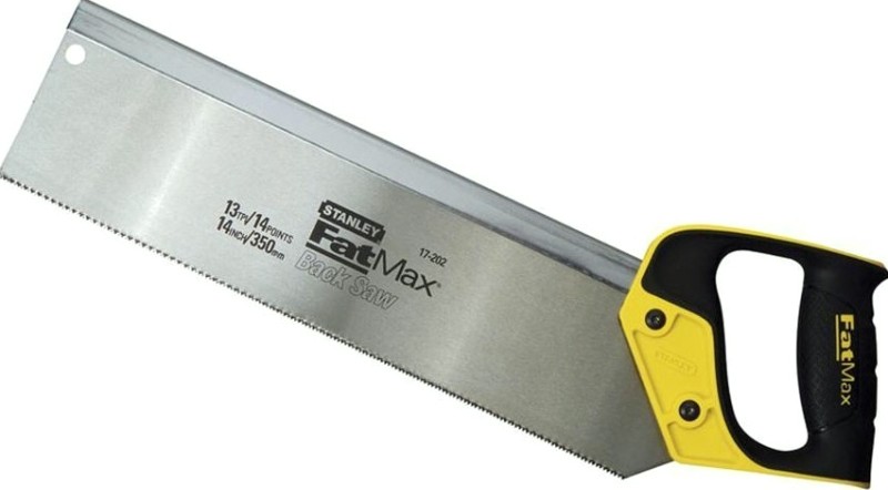Ножовка по дереву STANLEY 2-17-202 "fatmax" с обушком универсальная с закаленным зубо