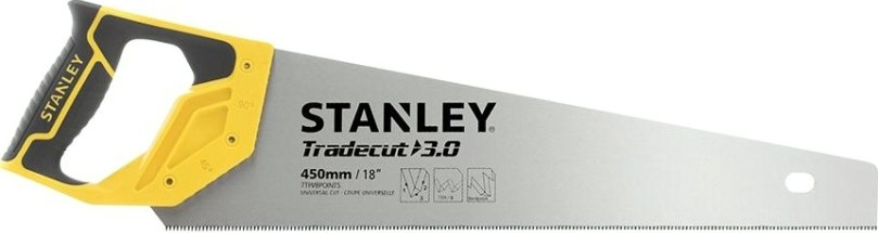 Ножовка по дереву STANLEY TRADECUT 460 мм 7 TPI STHT20354-1 [STHT20354-1]