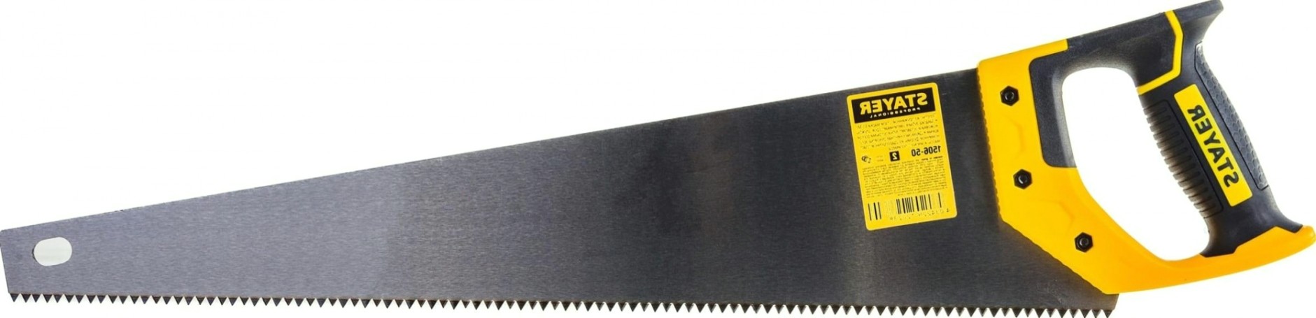 Ножовка по дереву STAYER Cobra 5 (пила) 500 мм, 5 tpi, прямой крупный зуб, быстрый [1506-50_z02]