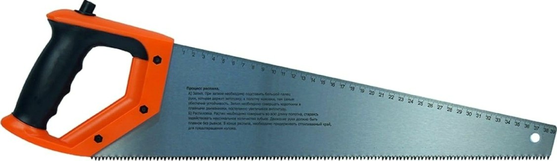 Ножовка по дереву Sturm 1060-11-4507 с карандашом, 450мм, каленый 3d зуб Ножовка по дереву Sturm 1060-11-4507 с карандашом, 450мм, каленый 3d зуб