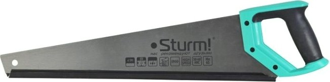 Ножовка по дереву Sturm 1060-52-500 500мм, 4tpi, 3d зуб Ножовка по дереву Sturm 1060-52-500 500мм, 4tpi, 3d зуб