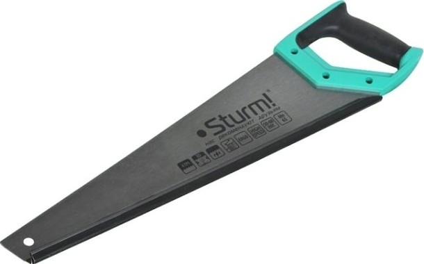 Ножовка по дереву Sturm 1060-52-500 500мм, 4tpi, 3d зуб