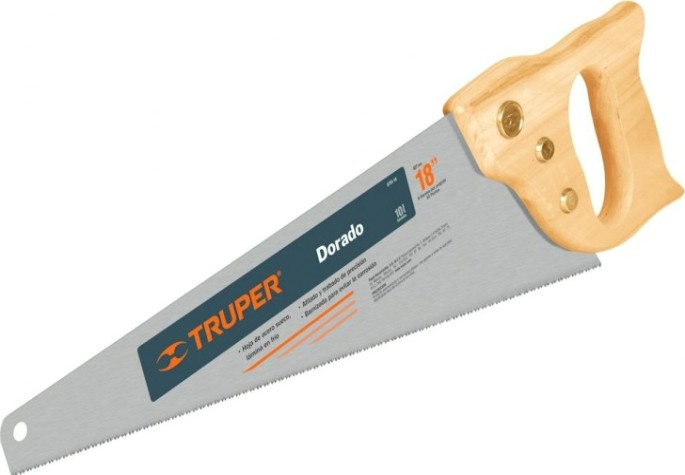 Ножовка по дереву TRUPER STD-22 550 мм 7TPI 18169 [18169]