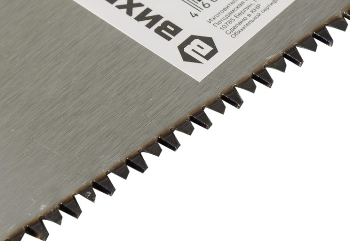 Ножовка по дереву ВИХРЬ 400 мм 3d заточка 2 комп.рукоятка [73/2/4/5]