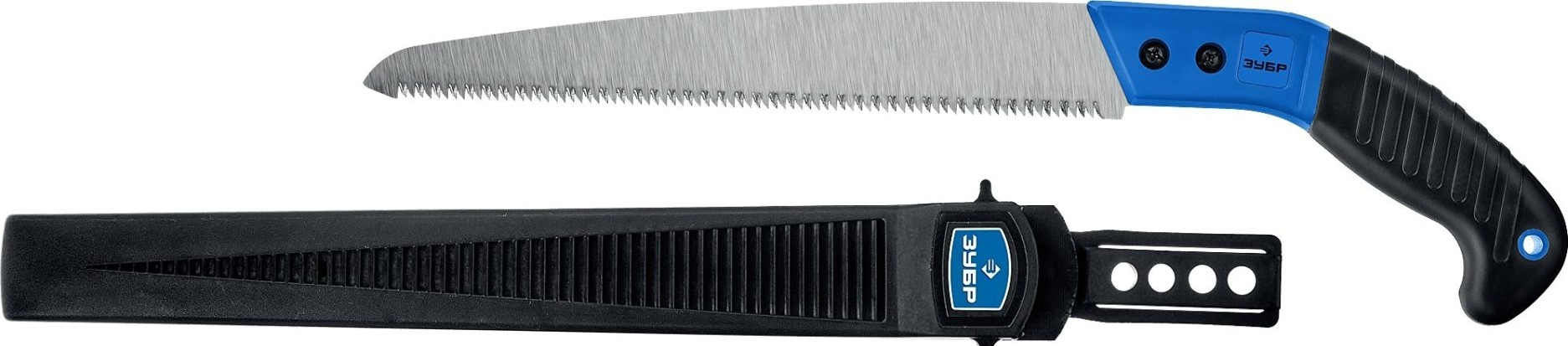 Ножовка по дереву ЗУБР ПРОФЕССИОНАЛ 270 мм для быстрого реза сырой древесины [15166-35]