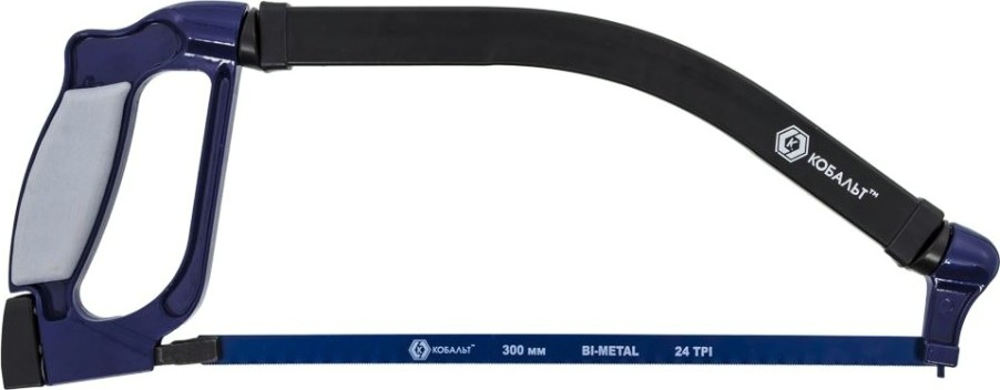Ножовка по металлу Кобальт 246-524 300 мм алюминиевая рукоятка