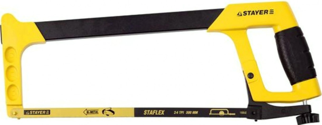 Ножовка по металлу STAYER COBRA 100 кгс, [2-15791_z02]