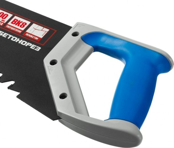 Ножовка по пенобетону ЗУБР БЕТОНОРЕЗ (пила) 700 мм, шаг 20 мм, 34 твердосплавных резца, [15157-70]