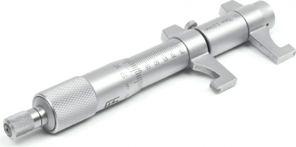 Нутромер микрометрический ЧИЗ 50-75 0.01 с бок/губками [42791]
