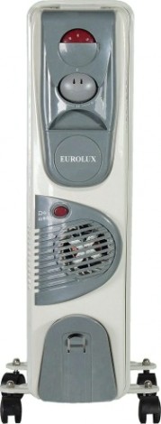 Обогреватель масляный EUROLUX ОМ-EU-9НВ с вентилятором [67/3/17]