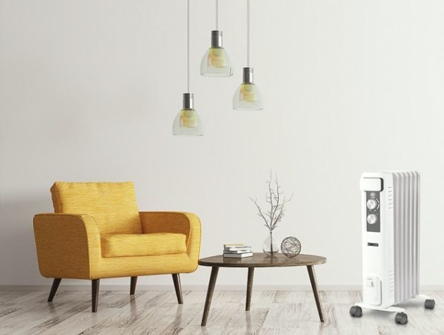 Обогреватель масляный ZANUSSI ZOH/CS-07W радиатор casa 1500w (7 секций) [НС-1165961]