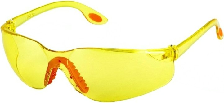 Очки защитные Amigo желтые, ударопрочный поликарбонат [74702]